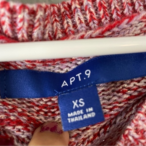 Apt 9 long sleeve sweater xs - Picture 3 of 5